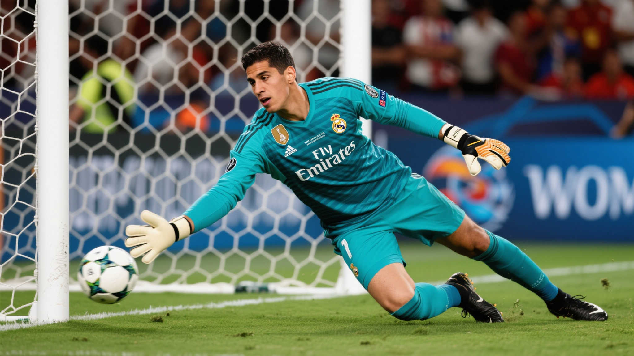 库尔图瓦本届世俱杯单场十次扑救,成就稳健表现 库尔图瓦本届世俱杯单场十次扑救,成就稳健表现